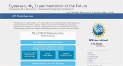 Desktop Screenshot of cyberexperimentation.org